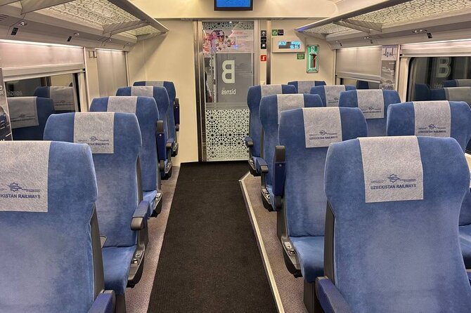 Afrosiyob high speed train tickets - Guaranteed Pass - Tashkent to Samarkand, the most useful first booking