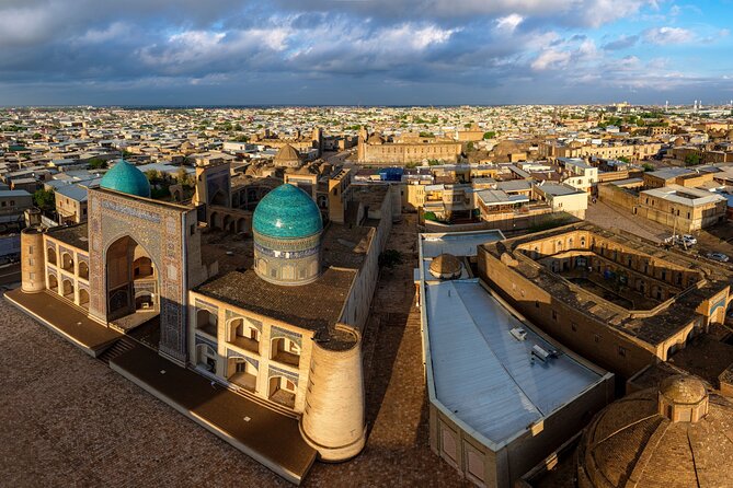 Bukhara Full Day Old City Private Tour - Bolo Hauz Mosque and the view across from the Ark