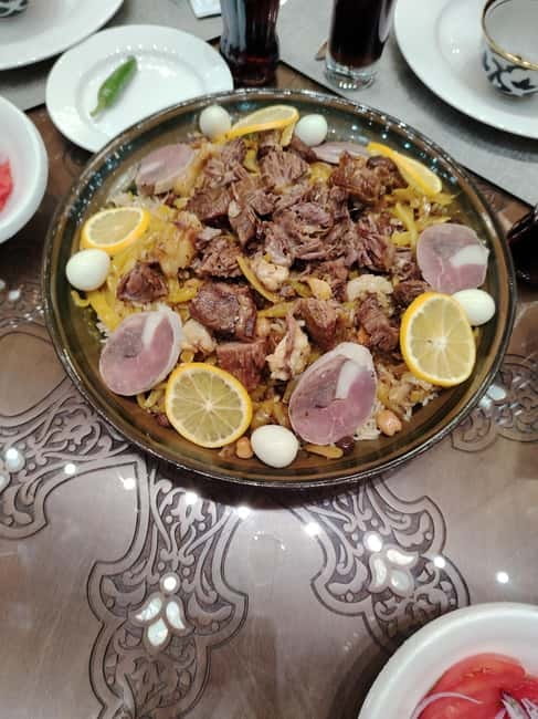cooking traditional food in Samarkand with local people - From Siab Bazaar to a family kitchen
