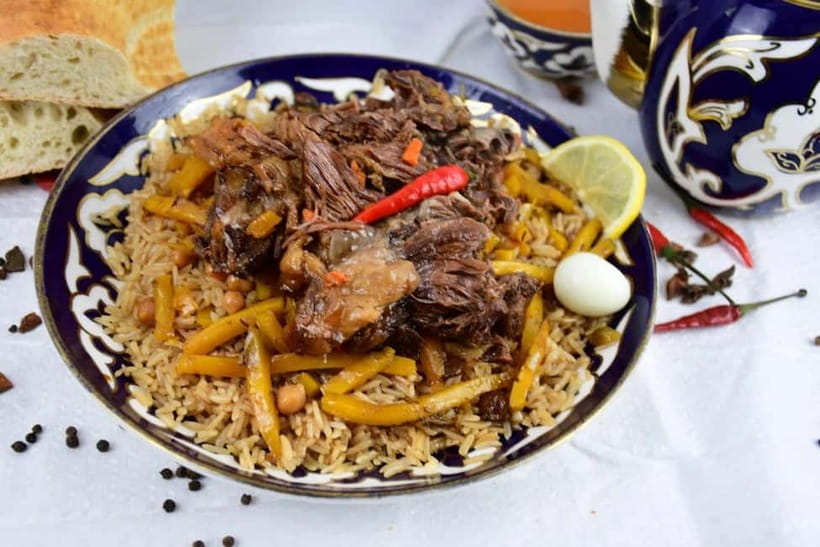 cooking traditional food in Samarkand with local people - What Ravot adds to the experience
