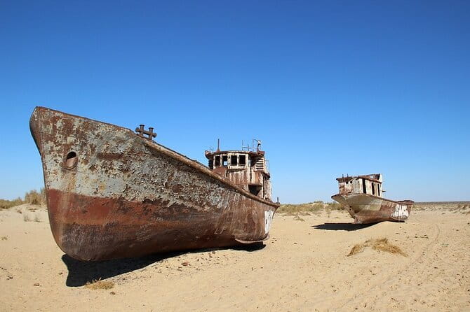 Daytrip from Khiva to Aral Sea Cemetery of Ships. All in one - How to get the most from the day