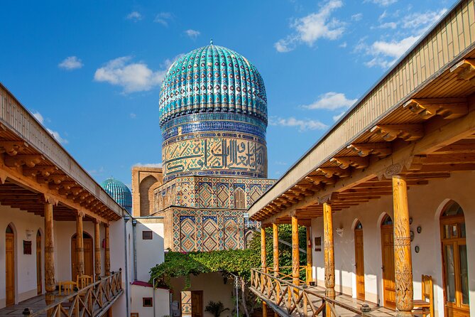 Samarkand All Inclusive Day Tour from Tashkent - Bibi Khanym Mosque and the walk to Siab Bazaar