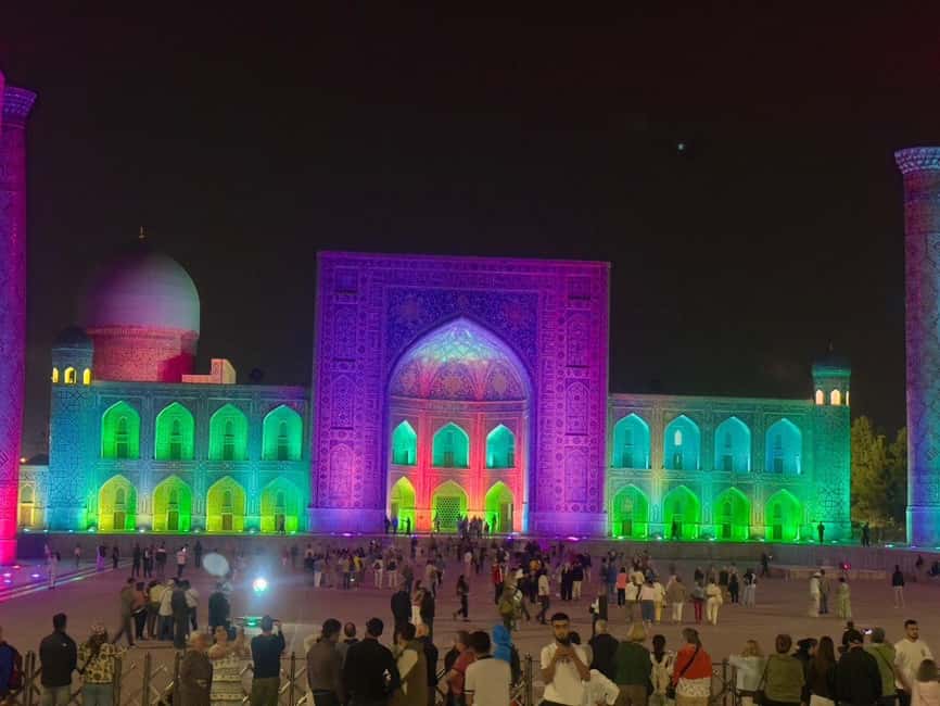 Samarkand Moonlight Tour: A Timeless Night Experience - Starting at Amir Temur Mausoleum