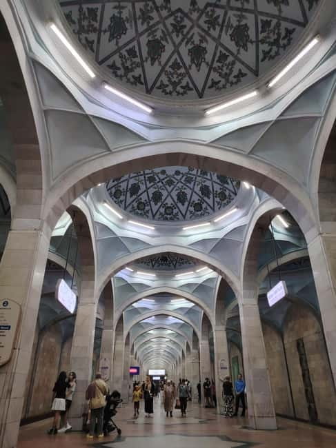 Tashkent: Hidden Gems Walking Tour with Local Snacks - From Soviet mosaics to quiet courtyards