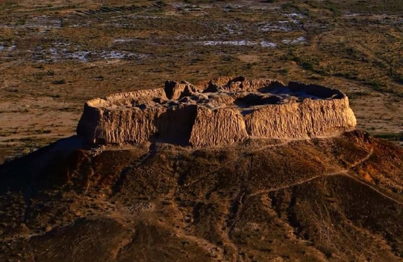 Transfer: Bukhara - Khiva via Ancient Fortresses - Toprakkala, the clay capital of Khorezm