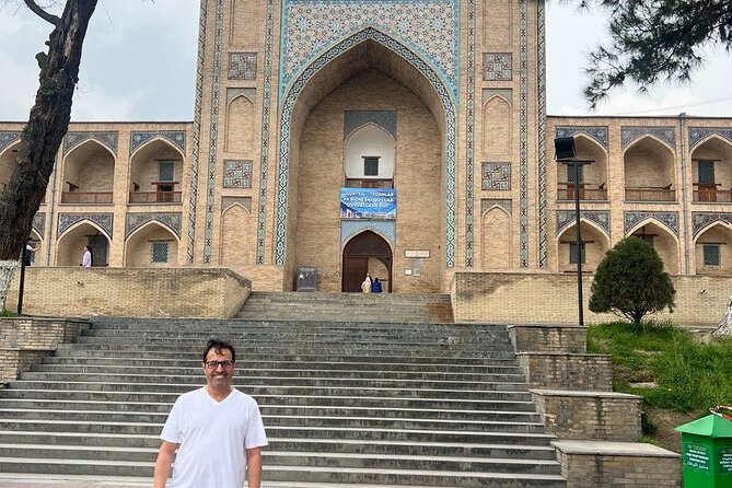 With John Private Tashkent city & Food tour - Amir Temur Square and Broadway