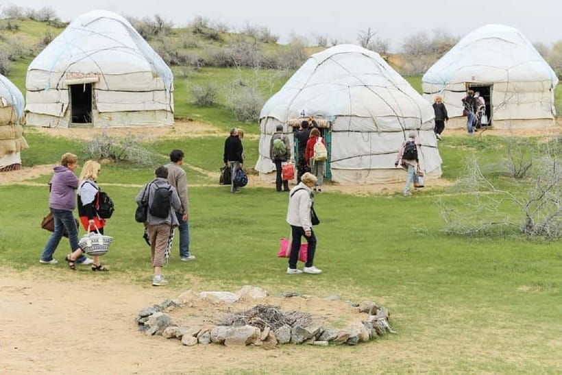Yurt Camp Tour with Night from Bukhara - Arriving at the yurt camp